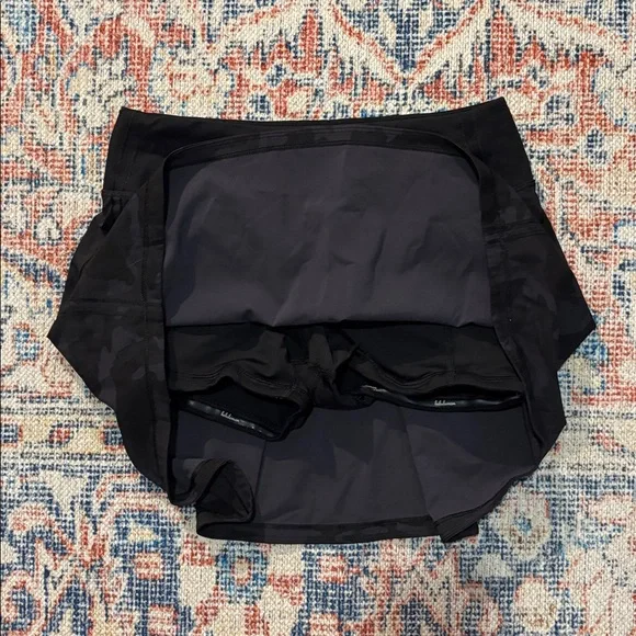 Lululemon Pace Rival Skirt (Tall) No Panels 15” in Incognito Camo SZ 2 EUC - Picture 5 of 6